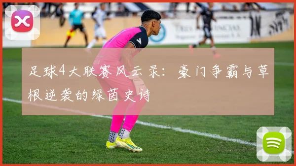 足球4大联赛风云录:豪门争霸与草根逆袭的绿茵史诗
